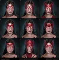 Free picture Scarlet Witch Concept Art [ Fanart ] to be edited by GIMP online free image editor by OffiDocs